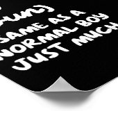 狩りボーイ定義おもしろい ポスター (角)