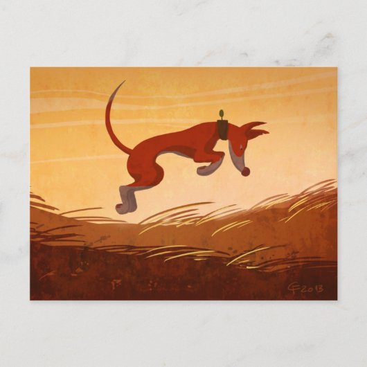 狩りポディ ポストカード (正面)