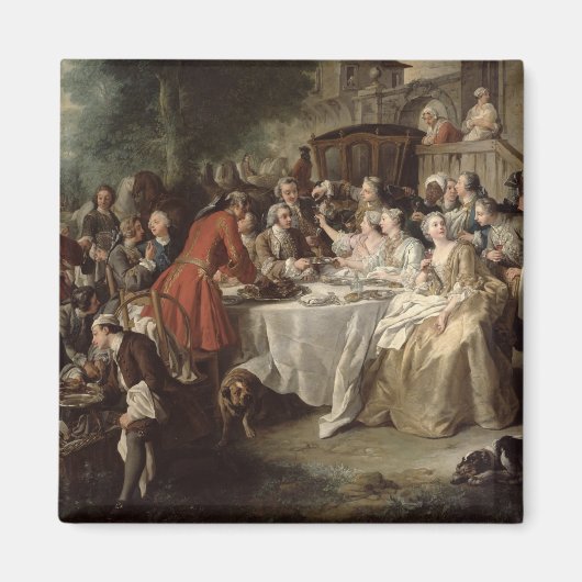 狩りランチ、詳細のディナー， 1737 マグネット (正面)