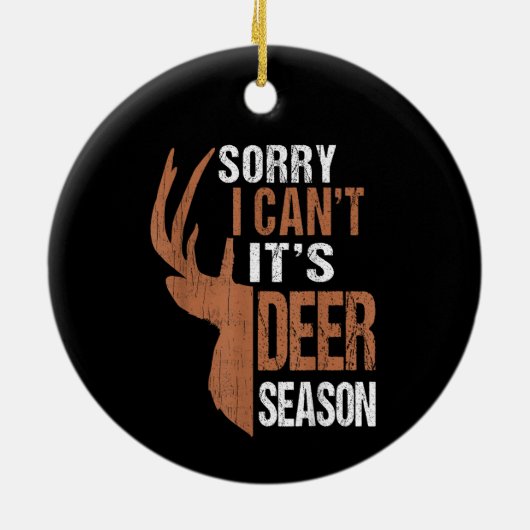 狩りリミージザディアシーズンおもしろいハンターパパビン セラミックオーナメント (裏面)