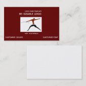 狩りロゴ戦士ハンター 名刺 (正面/裏面)