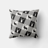 狩りロッジワイルドスタグバッファロープリッドディアー クッション (裏面)