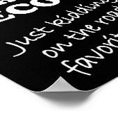 狩り中毒性おもしろい回復ポスターblk ポスター (角)