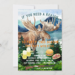 狩り主題パーティー 招待状