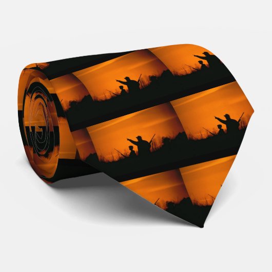 狩り付パパ ネクタイ (ロール)