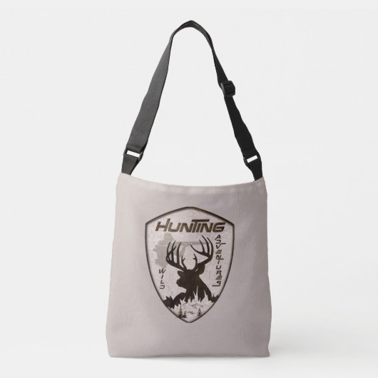 狩り冒険 クロスボディバッグ (正面)