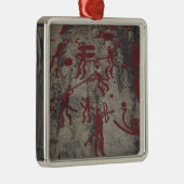 狩り場面 メタルオーナメント (右)