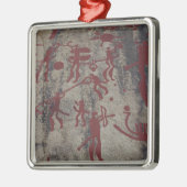 狩り場面 メタルオーナメント (左)