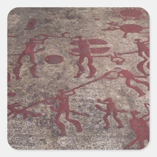 狩り場 スクエアシール (正面)