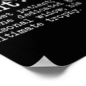 狩り妻の定義おもしろい狩り ポスター (角)