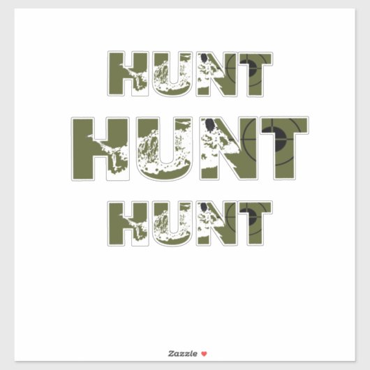 狩り引用文ことわざ狩りハンター恋人 シール (シート)