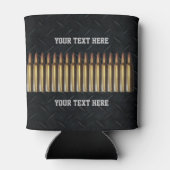 狩り弾薬のロゴガン 缶クーラー (裏面)