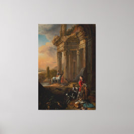 狩り後，ヤンBaptist Weenix, c.1656 キャンバスプリント