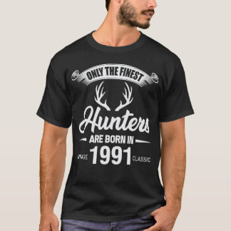 狩り愛好家誕生日ギフト30歳1991 Tシャツ