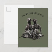 狩り成功 インビテーションポストカード (正面/裏面)