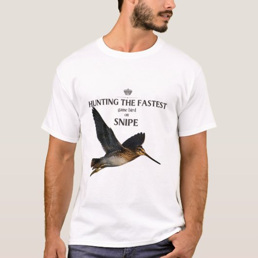 狩り最速の鳥 – The Snipe Tシャツ (正面)