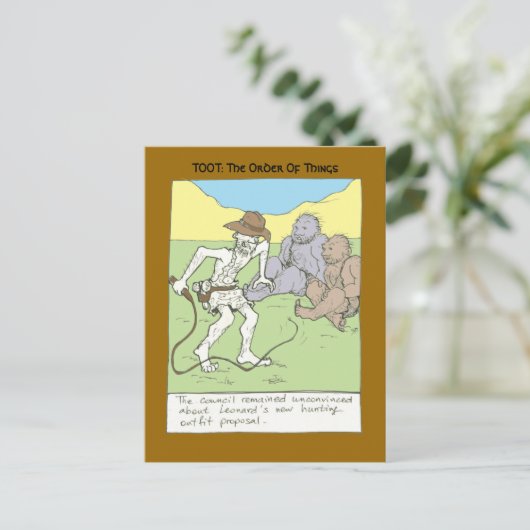 狩り服 ポストカード (スタンド正面)