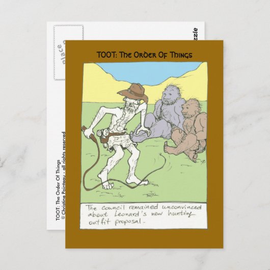 狩り服 ポストカード (正面/裏面)