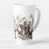 狩り期 カフェラテマグ (右アングル)