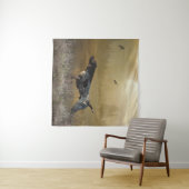 狩り期、ドイツ語の短いポインタ タペストリー (インサイチュ(横))