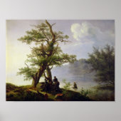 狩り水鳥, 1828 ポスター (正面)