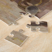 狩り準備（中世シーン） ジグソーパズル (側面)