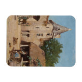 狩り準備(中世シーン) マグネット (横)