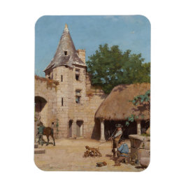 狩り準備（中世シーン） マグネット