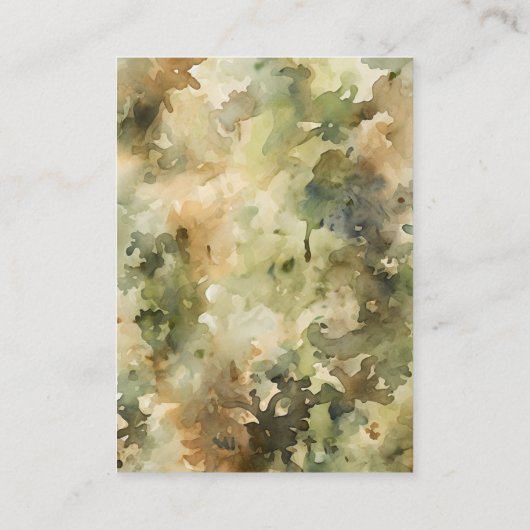 狩り物干し本ベビー エンクロージャーカード (裏面)