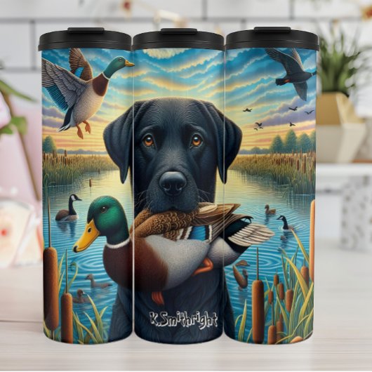 狩り犬とマラードダック タンブラー