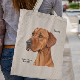 狩り犬ファンのためのカスタマイズ可能なVizslaギフト トートバッグ