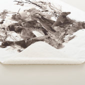 狩り犬、ガンドッグ、狩りシーズン木壁Ar シェルパブランケット (3/4)