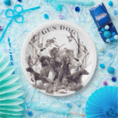 狩り犬，ガンドッグ，狩りシーズン ペーパープレート (パーティー)