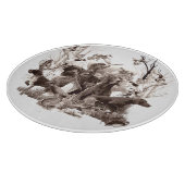 狩り犬，ガン犬，狩りシーズンシャワーカルタ カッティングボード (角)