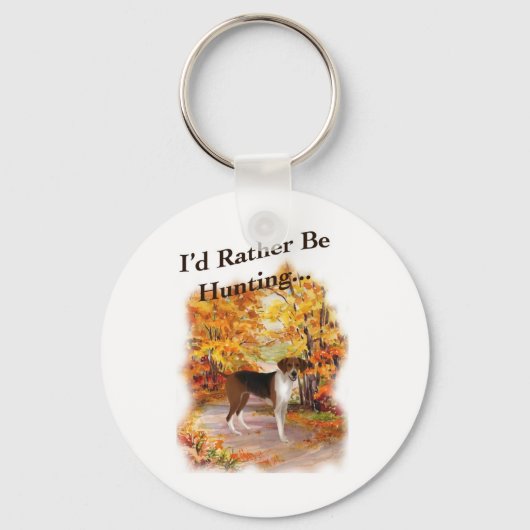 狩り犬 キーホルダー (正面)