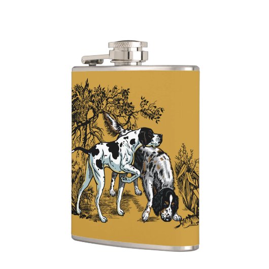 狩り犬 フラスク (左)