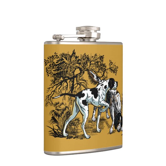 狩り犬 フラスク (右)