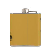 狩り犬 フラスク (裏面)