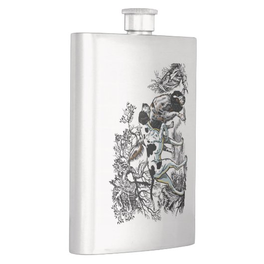 狩り犬 フラスク (右)