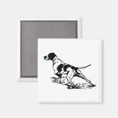 狩り犬 マグネット (正面/裏面)