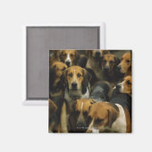 狩り猟犬，ゴールウェイBlazers，アイルランド マグネット (正面/裏面)