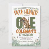 狩り第1誕生日 招待状 (正面)