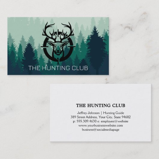 狩り範囲 名刺 (正面/裏面)