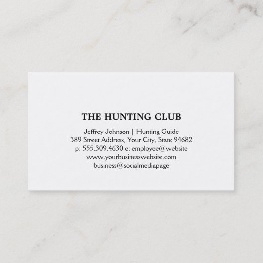 狩り範囲 名刺 (裏面)