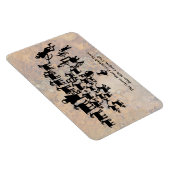 狩り素晴らしペトログリフパネル マグネット (右側)