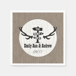 狩り素朴はバーンウッドより スタンダードカクテルナプキン