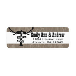 狩り素朴はバーンウッド差出人住所 ラベル