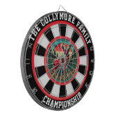 狩り素朴ロッジディアアート ダーツボード (正面左)