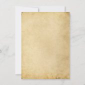 狩り素朴老後の金 招待状 (裏面)