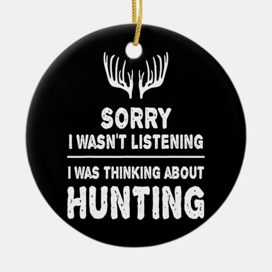 狩り考えI's About狩りI Hunstress セラミックオーナメント (正面)